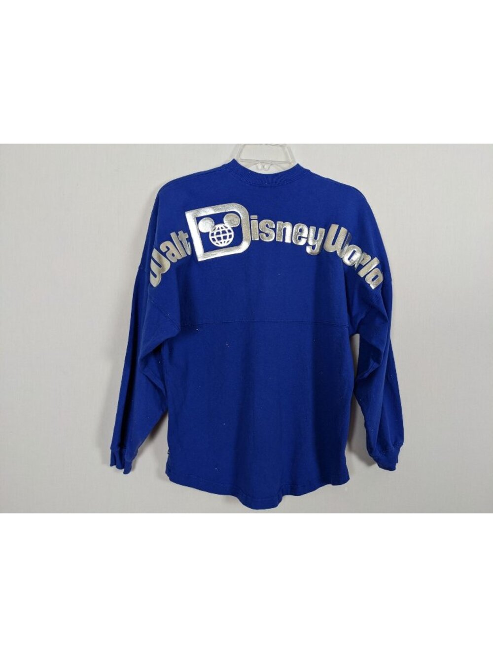 Disney by Spirit Jersey Adult Wishes Come True blue with glitter Jersey XS
